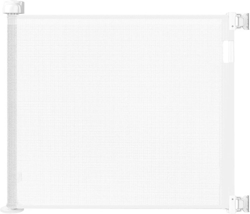 DEAR LOV 33" H Retractable Baby Gate, Fits up to 55" W, Hardware Mounted Retractable gate fits openings up to 55"; hardware-mounted, drilling required for babies, pets, stairs and doorways $89