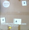 Pettycare 36" x 25" x 25" Soft Collapsible Crate for Small Dogs, 4-Door Portable Foldable Soft Kennel with Chew Proof Mesh Windows for Indoor & Outdoor Travel Grey New in Box $199 - 2