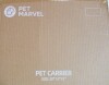 Pet Marvel 20.0"L x 13.0"W x 13.0"H Cat Carrier Soft Up to 28 Lbs, Breathable Pet Bag with Steel Frame Lockable Zippers, Fits Small Big Dog, Kitten, Puppy, Medium Travel Carrying Case for Kennel Car Airline Transport, Black New In Box $79 - 2