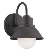 ACCLAIM LIGHTING Astro 1-Light Matte Black Wall Light New In Box $199