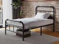 August Grove&reg; Darrach Twin Size Metal Platform Bed Frame $299