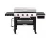 Nexgrill Daytona 4-Burner Propane Gas Grill 36 in. Flat Top Griddle in Black with Stainless Steel Lid New in Box $599