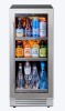 Ca'Lefort 3.0 cu. ft. Stainless Steel Built-in/Freestanding Indoor Beverage Refrigerator with Glass Door, 100-Can Capacity New in Box $699