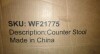 Corrigan Studio Ayala Faux Leather Upholstered Swivel Counter Stool New in Box $499 - 2