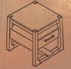 Signature Designs By Ashley Cabalynn 24.38 in. Light Brown Square Wood End Table with Shelf, Drawer New in Box $499 - 2