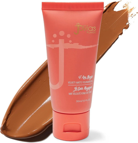 Juvia's Place I Am Magic Velvety Matte Liquid Foundation, Dark Skin w/Slightly Red Undertone, 1.0 fl oz New in Box