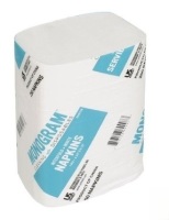 Monogram Interfold White Napkins, 250 Count New In Box