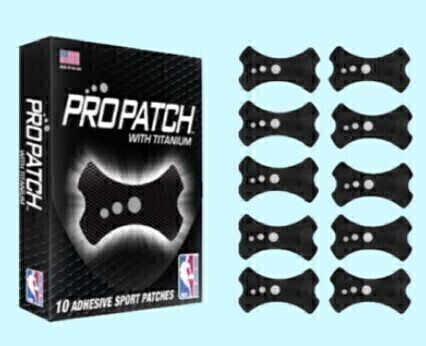 Propatch with Titanium Adhesive Sports Patches - Black 10 Count New In Box