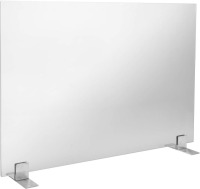 Barton 36in x 26in Panel Fireplace Screen Free Standing Fire Place Decorative Tempered Glass Guard Fence Clear New Open Box $299