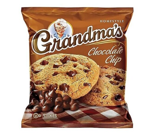 Grandma's Chocolate Chip Cookies 2.5 oz. Bag / Grandma's Mini Sandwich Cremes Vanilla Cookies 2.12 Ounce Bag / Assorted