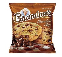 Grandma's Chocolate Chip Cookies 2.5 oz. Bag / Grandma's Mini Sandwich Cremes Vanilla Cookies 2.12 Ounce Bag / Assorted