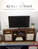 Mainstays Parsons TV Stand for TVs up to 50", Canyon Walnut, New in Box $299 - 2