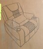 YOFE Oversized Dual Motor 180&deg; Lying Flat Brown Breathable Leather Power Lift Recliner Chair with Massage and Heating (3 Boxes) New in Box $899 - 2