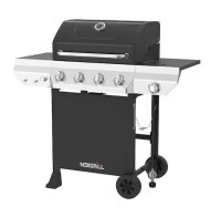 Nexgrill 4-Burner Gas Grill with Side Burner in Black New in Box $499