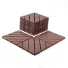 Zynaro Deck Tiles, 44 PCS Interlocking Deck Tiles, 12"x12" Plastic Outdoor Flooring, Waterproof Patio Flooring for Porch, Poolside, Balcony, Backyard, Indoor & Outdoor (Brown, 44 Square Ft) $199