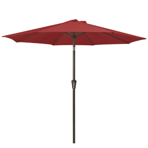 Arlmont & Co. Outdoor 9 Ft Patio Market Umbrella with Tilt & Crank New in Box $299