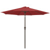 Arlmont & Co. Outdoor 9 Ft Patio Market Umbrella with Tilt & Crank New in Box $299