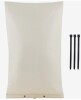 VEVOR Fiber Cotton Well Head Pump Cover, 20''W x 34''H, Pipe Insulation Cover Sprinkler Cover for Outside Backflow Valve Cover, 600D PVC Oxford Polyester Surface Aluminum Film Thermal Insulation Layer New In Box $79