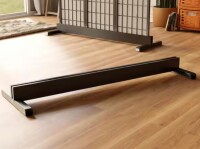 Red Lantern Black 3-Panel Room Divider Stand New In Box $99