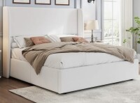 Ophelia & Co Upholstered Bed with Wingback Headboard, Queen New in Box $699