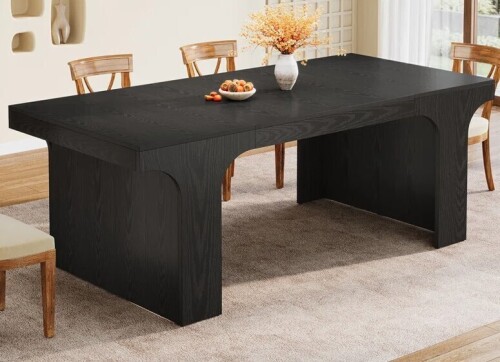 Millwood Pines 70.87 Inch Farmhouse Dining Table New Open Box $499