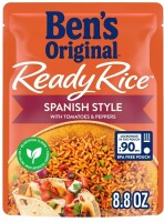 Ben's Original Ready Rice Spanish Style Rice Microwavable Pouch - 8.8oz: No Artificial Flavors, Colors or Preservatives / Ben's Original Ready Rice Whole Grain Brown Rice Microwavable Pouch - 8.8oz / Assorted New Assorted New Best by 6/2027