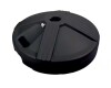USW US Weight 50 lbs. Fillable Capacity Round Outdoor Patio Umbrella Base in Black New In Box $79