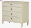Canora Grey Victoria 40" 4-Drawer Dresser in Antique Cream In Box $999