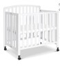 DaVinci Dylan Folding Portable 3 in 1 Mini Crib and Twin Bed in white New in Box $299