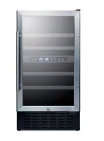 Summit Appliance 28 Bottle Dual Zone Wine Cellar $1199