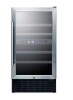 Summit Appliance 28 Bottle Dual Zone Wine Cellar $1199