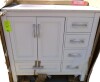 allen + roth Crest Hill 36-in White Undermount Single Sink Bathroom Vanity Cabinet New Shelf Pull $1099 - 2