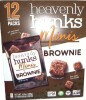 Heavenly Hunks Mini's Brownie Cookie Bites, 12-pack, 14.4 oz - 2