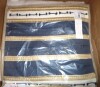 Villa by Classic Home 20" x 20" Appliqued Cotton Blend Throw Pillow New In Box $99 - 2