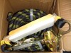 VEVOR Vertical Lifeline Assembly, 50 ft Fall Protection Rope, Polyester Roofing Rope, CE Compliant Fall Arrest Protection Equipment with Alloy Steel Rope Grab, Two Snap Hooks, Shock Absorber New In Box $199 - 2