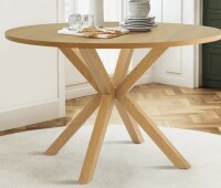 Beachcrest Home Pinellas 39.4" W Round Cross Base Dining Table New In Box $499