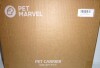 Pet Marvel 20.0"L x 13.0"W x 13.0"H Cat Carrier Soft Up to 28 Lbs, Breathable Pet Bag with Steel Frame Lockable Zippers, Fits Small Big Dog, Kitten, Puppy, Medium Travel Carrying Case for Kennel Car Airline Transport, Black New In Box $79 - 2