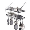 VEVOR Pot Rack Wall Mounted, 30 inch Pot and Pan Hanging Rack, Pot and Pan Hanger with 12 S Hooks, 55 lbs Loading Weight, Ideal for Pans, Utensils, Cookware in Kitchen New In Box $89