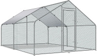 Betterhood Large Metal Chicken Coop Round Top Upgrade Tri-Supporting Wire Mesh Chicken Run,Chicken Pen with Water-Resident and Anti-UV Cover,Duck Rabbit House Outdoor (Spire Roof 10&rsquo; W x 13&rsquo; L x 6.5&rsquo; H) New Open Box $499