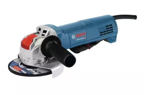 Bosch 4-1/2 in. 10 Amp Corded X-LOCK Ergonomic Angle Grinder with Paddle Switch On Working $299