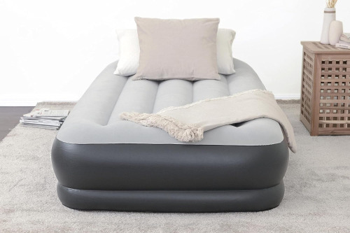 SLEEPLUX 15" Twin Durable Inflatable Air Mattress with Built-in Pump, Pillow and USB Charger New In Box $89