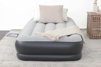 SLEEPLUX 15" Twin Durable Inflatable Air Mattress with Built-in Pump, Pillow and USB Charger New In Box $89