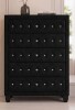 Rosdorf Park Rausch 5 Drawer 36'' W Chest in Black New in Box $1399