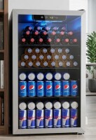 Antarctic Star 17.32'' W 3.2 Cu.ft Beverage Refrigerator, 26 Wine Bottles, Stainless Door, Touch Panel, 32-61, LED, Removable Shelves New in Box $699