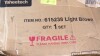Yaheetech Mid-Century Modern Accent Chair in Light Brown New in Box $499 - 2