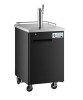 Avantco UDD-1-HC Single Tap Kegerator Beer Dispenser - Black, (1) 1/2 Keg Capacity $1099
