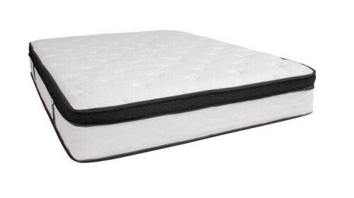 Flash Furniture 12 Inch Memory Foam And Pocket Spring Mattress Queen New In Box $799