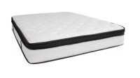 Flash Furniture 12 Inch Memory Foam And Pocket Spring Mattress Queen New In Box $799