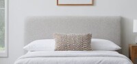 New Heights Queen Light Gray Wood Headboard New In Box $499