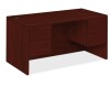 HON 10500 Series Double Pedestal Desk, Mahogany New In Box $1099